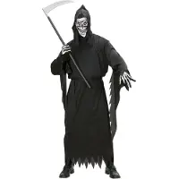 E-Carnavalskleding.nl Musta kuolemanenkeli - Demoni-asut