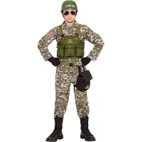 Widmann Armeija Lasten Naamiaisasu - Large
