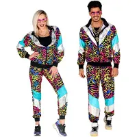 Widmann 80-luvun Verryttelyasu Leopardikuviolla - X-Large