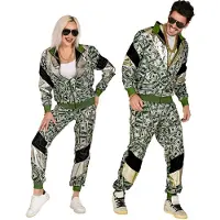 Widmann 80-luvun Verryttelyasu Dollariprintillä - Medium