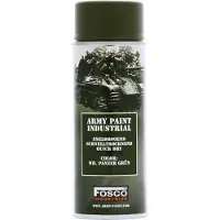 101 Inc Fosco Army Paint Spray 400ml (Color: Panzer Grün)
