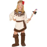 Widmann INTIAINTYTÖ (mekko, vyö, päänauha, saapassuojukset)