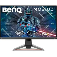 BenQ 27” MOBIUZ EX2710S, 165Hz Full HD-pelimonitori, musta/harmaa/punainen