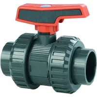 Cepex 36519 Pvc-u Ø4-palloventtiilit Vakiosarja Pe Epdm Bsp Naaraskierre Sininen Piste