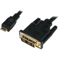 Logilink Mini HDMI to DVI-D cable M/M, 1m, black (CHM002)