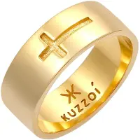 KUZZOI Sormus 'Kreuz' kulta