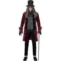 Widmann Viktoriaaninen Vampyyri Halloween Naamiaisasu - Small