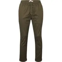 Revolution Loose Trousers With Vintage Wash And Elastic Waist - Green - M