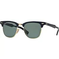Ray-Ban Clubmaster Aluminum - Black - 51