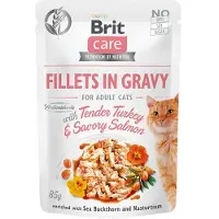 Brit Care Gravy kalkkuna & lohifilee kastikkeessa 85 g