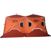 iFish Glamp 365-9 Insulated Tent 9-p Orange Katokset ja tarpit One Size