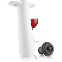 VacuVin Wine Saver + 2 st stopperi (lahjapakkaus)
