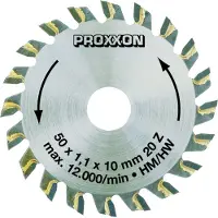 Proxxon Pyöröterä ; 50x1x10,0 mm; Z20