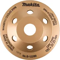 Makita Timanttihiomalaikka ; 125 mm