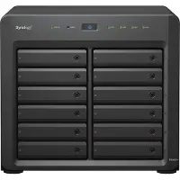 Synology DiskStation DS2422+ - 12-paikkainen verkkotallennuspalvelin, musta