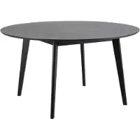 Ebuy24 Roxby, Ruokapöytä, musta