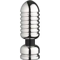 E-Stim Iso Deviant Elektrodianustappi - Silver
