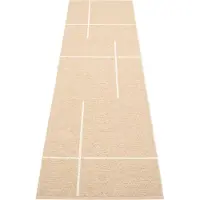 Pappelina Fred Matto 70x270 Cm / Vanilla - Kuviolliset matot Pvc Beige - FR6E727