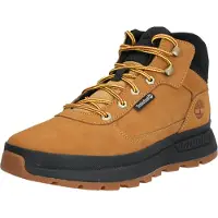 Timberland for man. TB0A1ZQH2311 Field Trekker low top lace-up leather shoes yellow (44.5), Flat, Laces, Casual, Sport, Outdoor