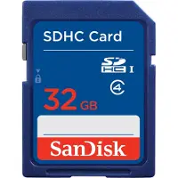 SanDisk 32GB SDHC Class 4 Mem Card (SDSDB-032G-B35)