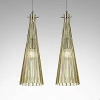 Selene Riippuvalaisin lasi Costa Rica, himmennettävä, Kerma/meripihka, Olohuone/ruokailutila, Lasi, Design