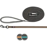 Trixie Fusion Tracking Sticker 17 Mm 3m Leash Harmaa M-XL