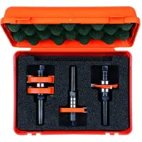 Cmt Jyrsinteräsarja adjustable & groove; 12 mm; 3 osat