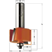 Cmt Huullosjyrsin ; S=6 mm; D=31,7 mm; laakereilla