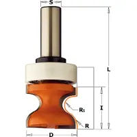 Cmt Pyöristysjyrsin ; S=12 mm; D=38,1 mm