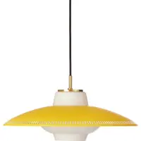 Warm Nordic Opal Shade riippuvalaisin, kirkas keltainen