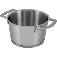 ComBekk S-S 151102 Recycled Stainless Steel, cooking pot with lid, 16 cm, 1.7L