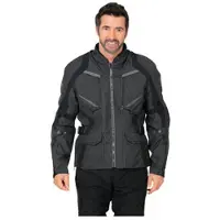Vanucci VAJ-1 Tekstiilitakki Antrasiitti/Musta Miehet harmaa, size 48
