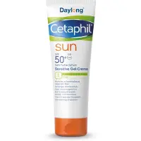 Daylong Cetaphil SUN Sensitive Gel-Creme kevyt suojaava geelivoide herkälle iholle SPF 50+ 100 ml