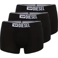Diesel Bokserishortsit 'UMBX-DAMIENTHREEPACK' meleerattu musta
