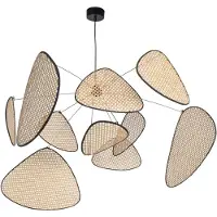 Market Set Design-riippuvalaisin Screen XL, himmennettävä, Vaalea puu, Olohuone/ruokailutila, Puu, Design