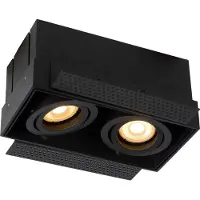 Lucide Trimless 2xGU10 upotettava valaisin