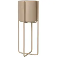 Blomus Kena jalallinen ruukku S k55 cm Ø22 cm Nomad (beige)