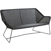 Cane-Line Breeze sohva 2-istuttava weave Black