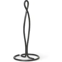 Ferm Living Curvature talouspaperiteline, musta messinki