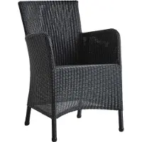 Cane-Line Hampsted nojatuoli weave Musta