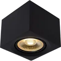 Lucide LED- Fedler kulmikas musta Fedler, himmennettävä, Musta, Olohuone/ruokailutila, Alumiini, Moderni