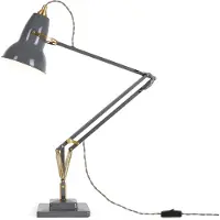 Anglepoise Original 1227 Brass pöytävalaisin, elephant grey