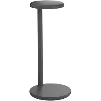 Flos Oblique Qi pöytälamppu Antrasiitti