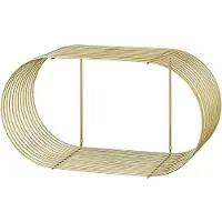 AYTM Curva seinähylly Kultainen