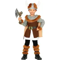 Finidi "VIKING" (tunika vyöllä ja viitalla, saappaanpäälliset, kypärä)