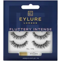 Eylure False Lashes Fluttery Intense 175 Twin Pack - Black - 1 PAIR