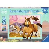 Ravensburger Palapeli 150 palaa XXL Villinä ja vapaana / Spirit -