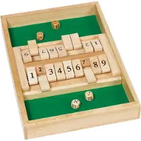 Goki Shut the Box Dice Game