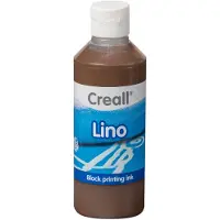 Creall Lino Blockprint Paint Brown 250ml