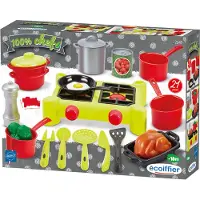 Ecoiffier Kitchen Pack + Chef Accessories Kirkas